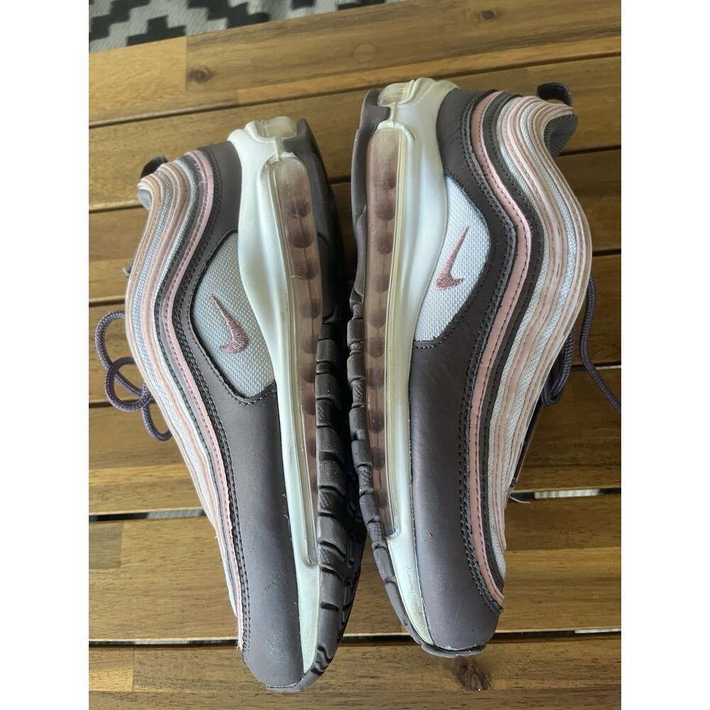 Nike Air Max 97 Violet Pink White Womens Size 6.5 Athletic Shoes Sneakers - Picture 9 of 12